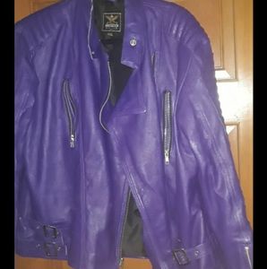 Leather jacket. Authentic.